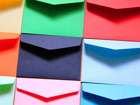 Цветные конверты С6